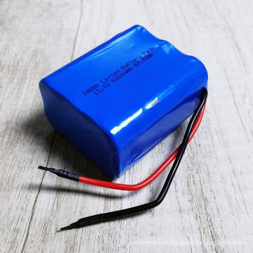 3s2p 18650 10.8V 11.1V 5200mAh Rechargeable Lithium Ion Battery Pack with PCM